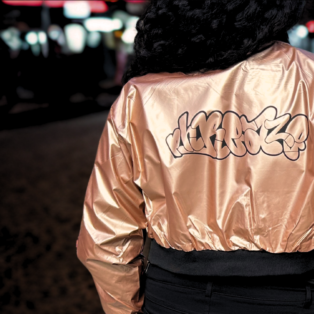 Rosé Bubbles Crop Jacket
