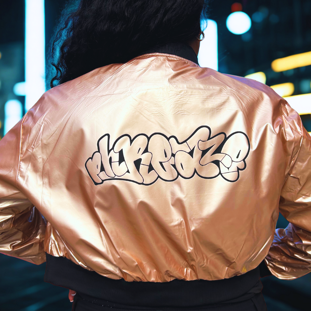 Rosé Bubbles Crop Jacket