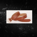 Womens Gold Buckle Elegant Belts - Various Styles