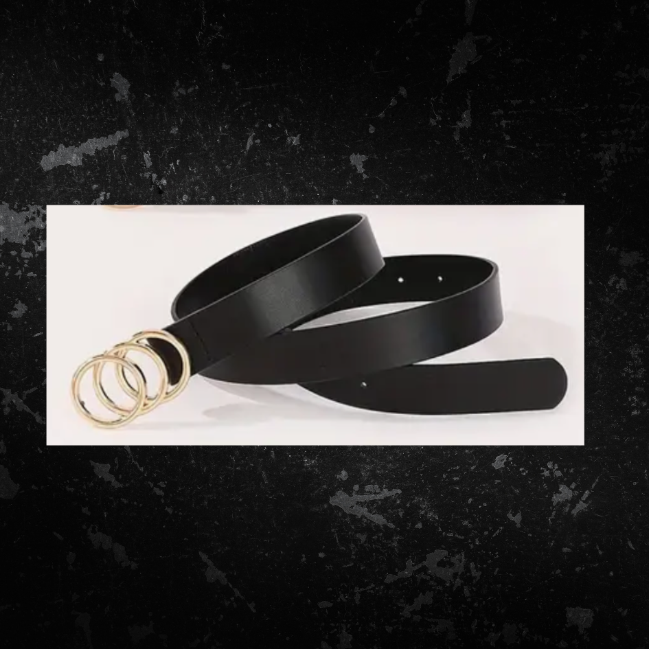Womens Gold Buckle Elegant Belts - Various Styles