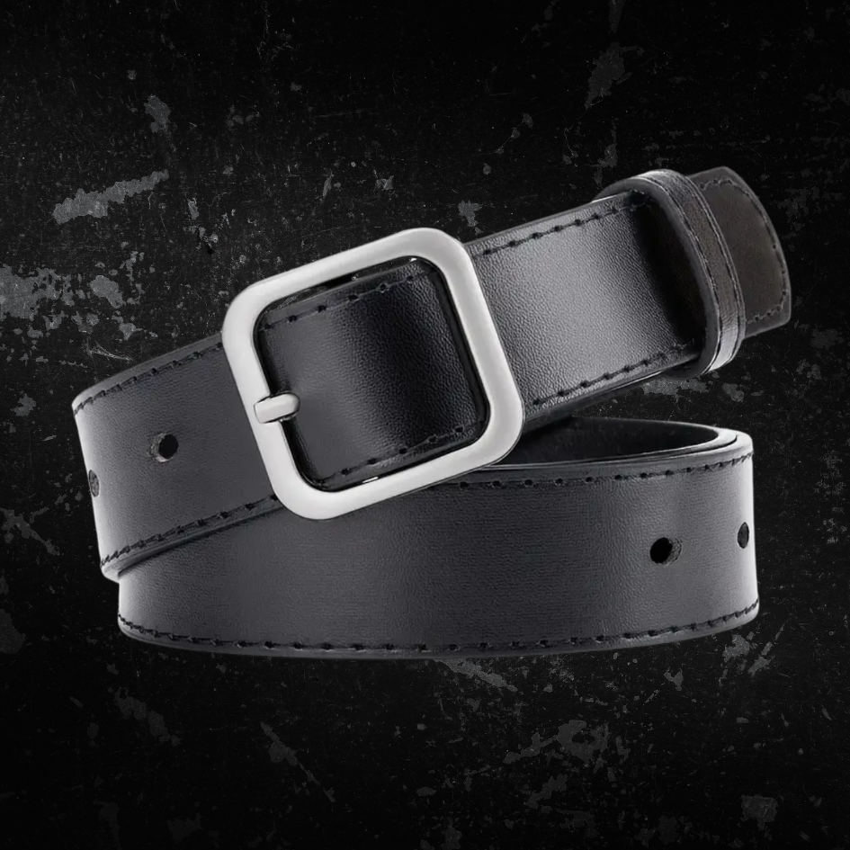 Womens Square Buckle Belt