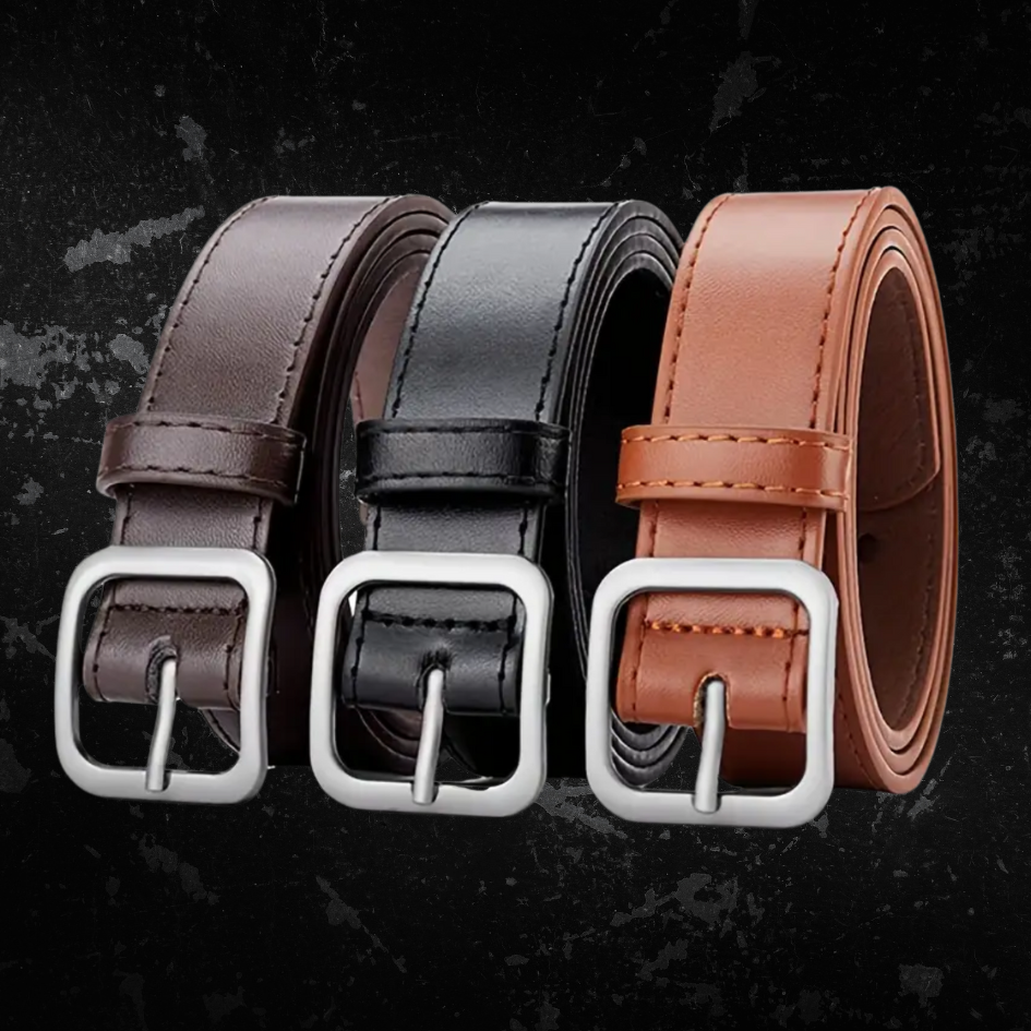 Womens Square Buckle Belt