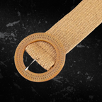 Womens Woven High Waist Belt