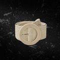 Womens Woven High Waist Belt