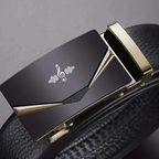 Treble Clef Buckle Belt - Gold / Silver