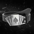 Royal Flush Buckle Belt