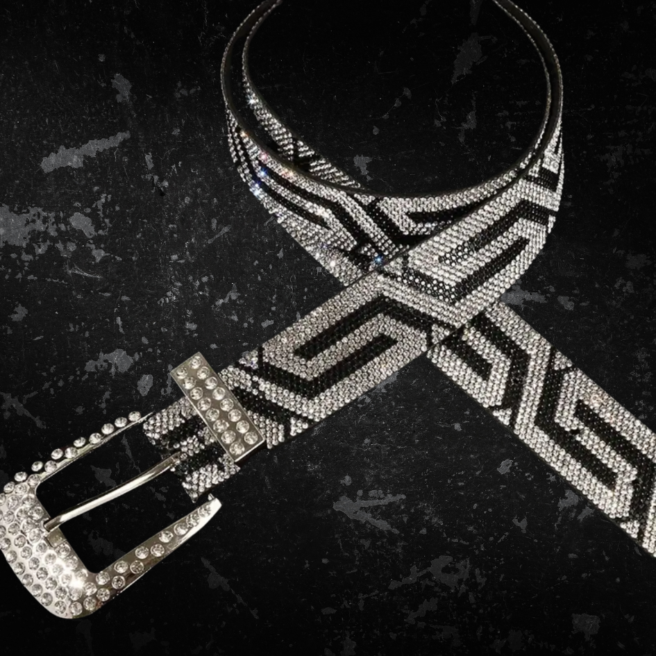Rhinestone Bling Belt