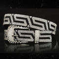 Rhinestone Bling Belt