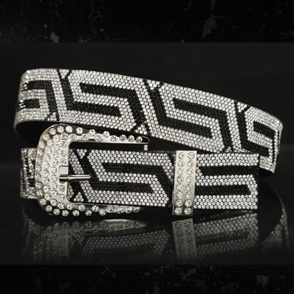 Rhinestone Bling Belt