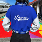 Varsity Vibrations Crop Jacket