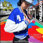 Varsity Vibrations Crop Jacket