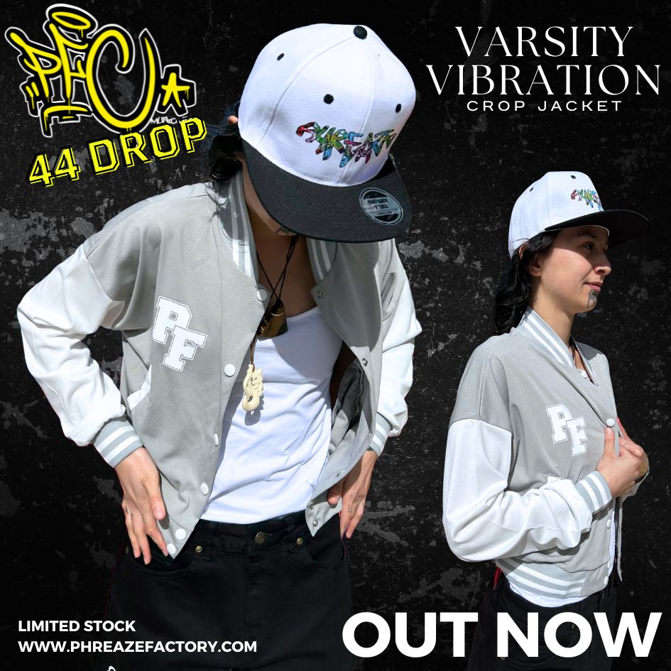 Varsity Vibrations Crop Jacket