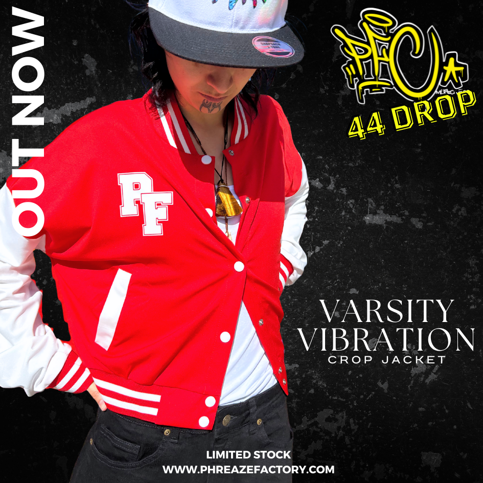 Varsity Vibrations Crop Jacket