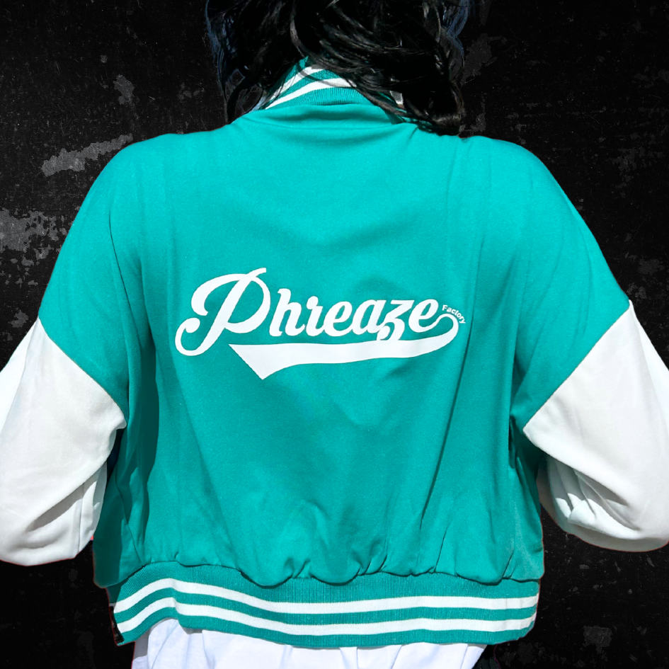 Varsity Vibrations Crop Jacket