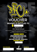 PFC Musicwear Gift Card - PHYSICAL