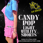 Candy Pop Light Utility Shorts
