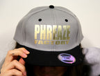 Grey/Black Metallic 2-Tone Cap
