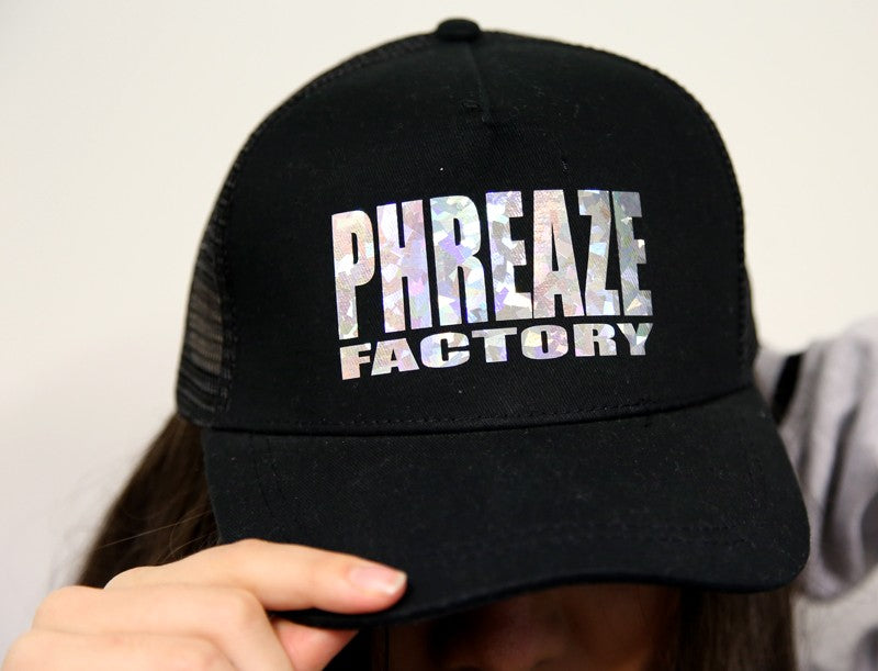 Holographic Phreaze Factory Cap