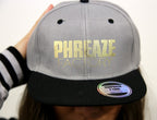 Grey/Black Phreaze Factory Metallic 2-Tone Cap