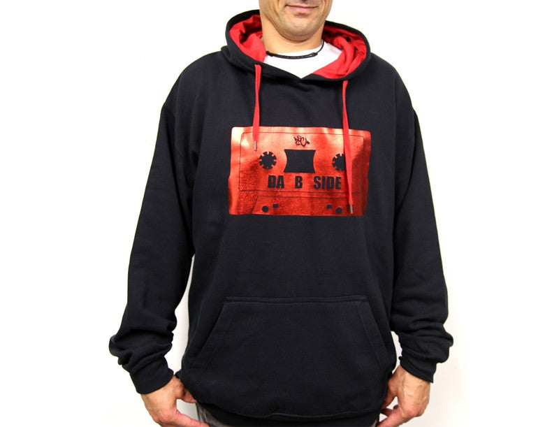 Red Tape Metallic Constrast Hoody