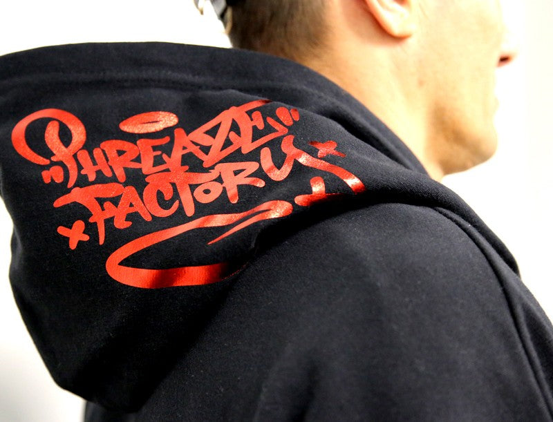 Red Tape Metallic Constrast Hoody
