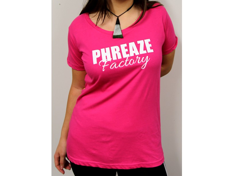PF Allura Hot Pink Tee