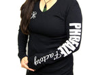 Womens Allura Lite V Neck Hoody 3