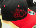 PFC Drip Metallic Red 2-Tone Snapback