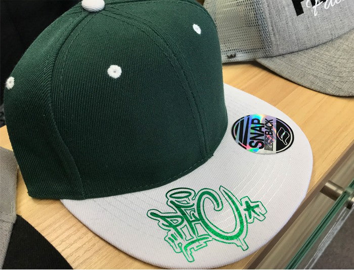 PFC Drip Metallic Green 2-Tone Snapback