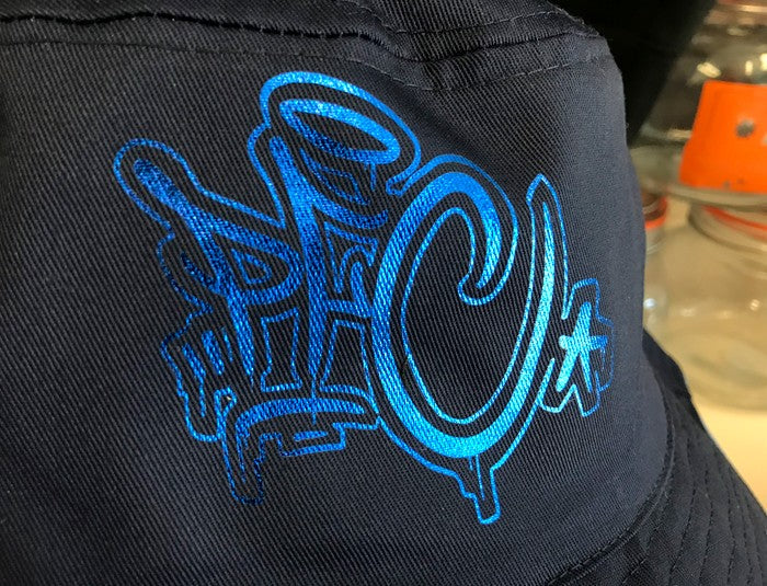 PFC Drip Metallic Blue Bucket Hat