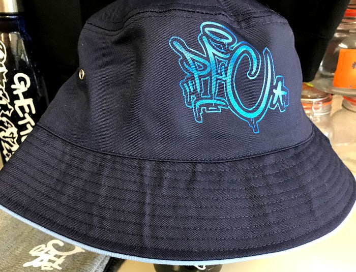 PFC Drip Metallic Blue Bucket Hat