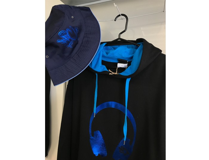 PFC Drip Metallic Blue Bucket Hat