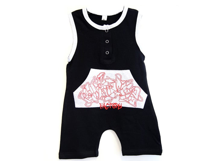 PFC Outlined Bomb Baby Summer Onesie