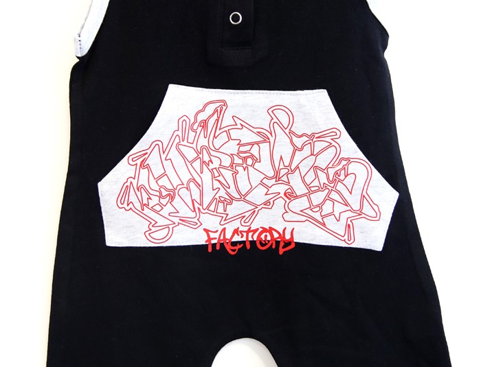 PFC Outlined Bomb Baby Summer Onesie