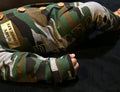 PFC Metallic Gold Camo Baby Onesie with Hood