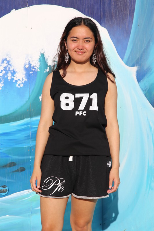 PFC Area Code Crop Tank