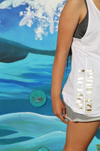 PFC Metallic Stencil Racerback