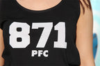 PFC Area Code Crop Tank