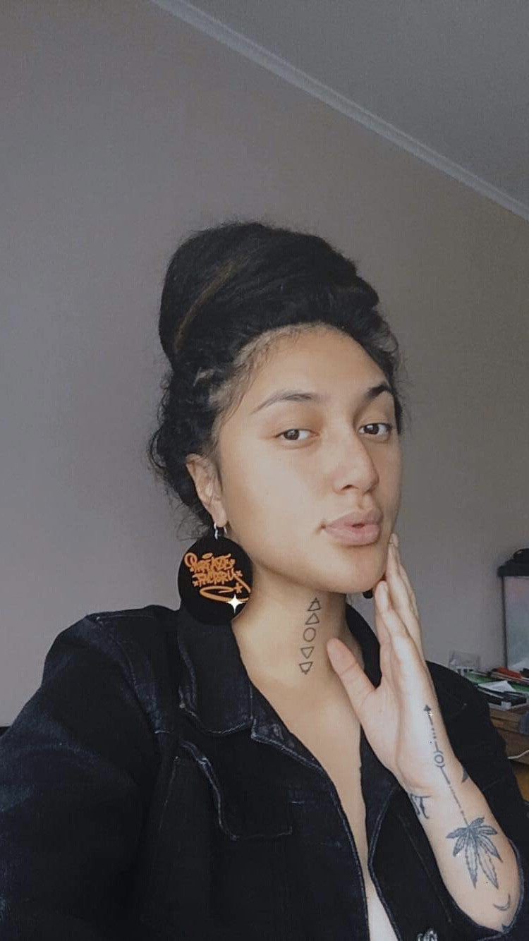 Phreaze Factory Tag Earrings