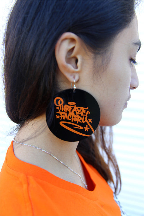 Phreaze Factory Tag Earrings
