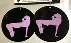 Bgirl Print Earrings