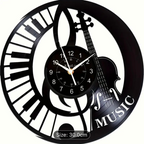 Vinyl Music Wall Clocks - Various Designs