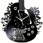 Vinyl Music Wall Clocks - Various Designs