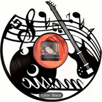 Vinyl Music Wall Clocks - Various Designs