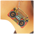 Boom Box Earrings