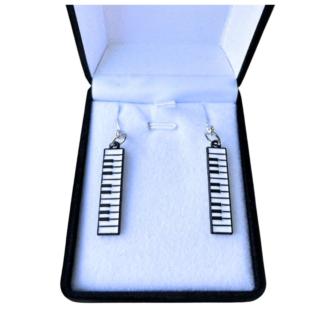 Keyboard Earrings