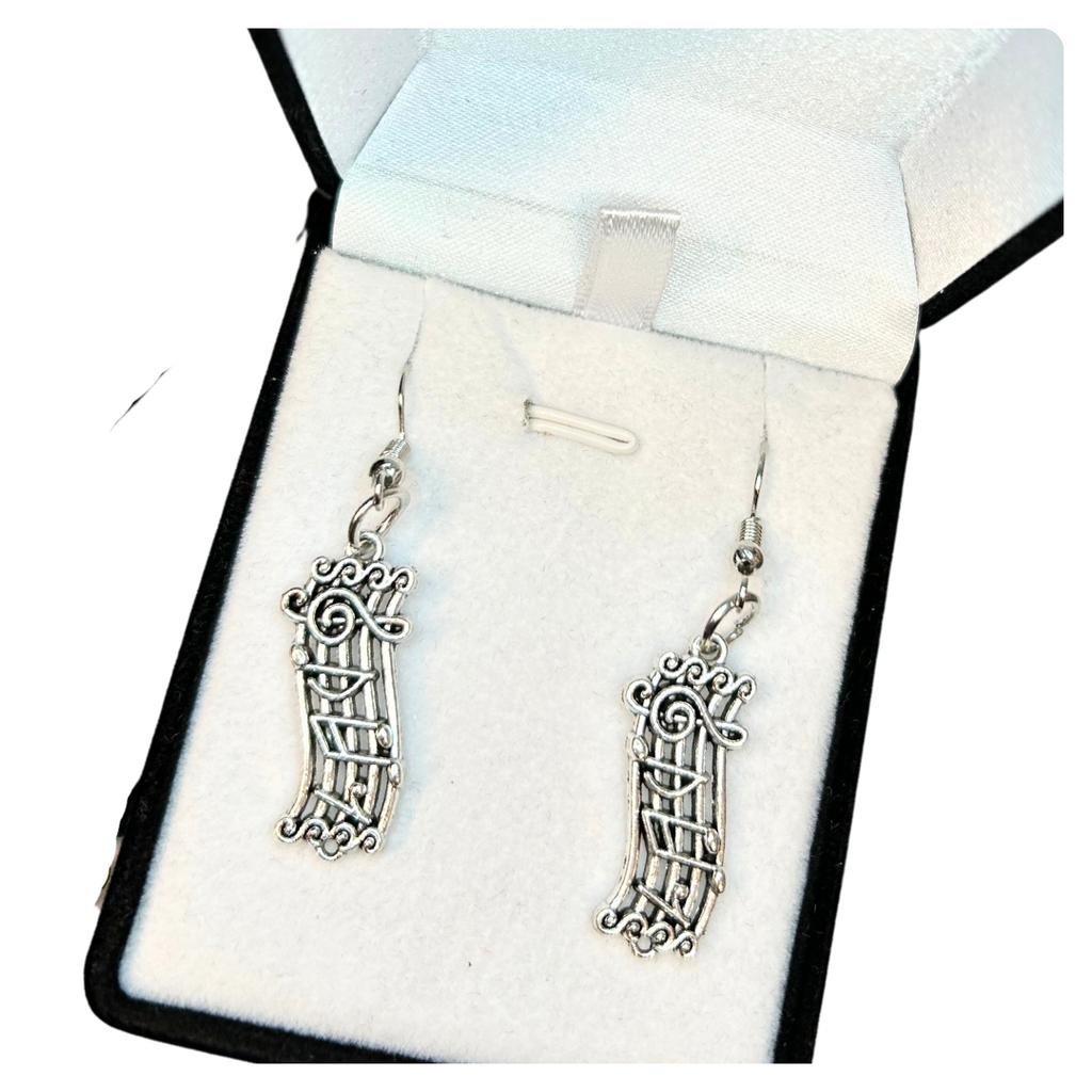 Music Stave Earrings