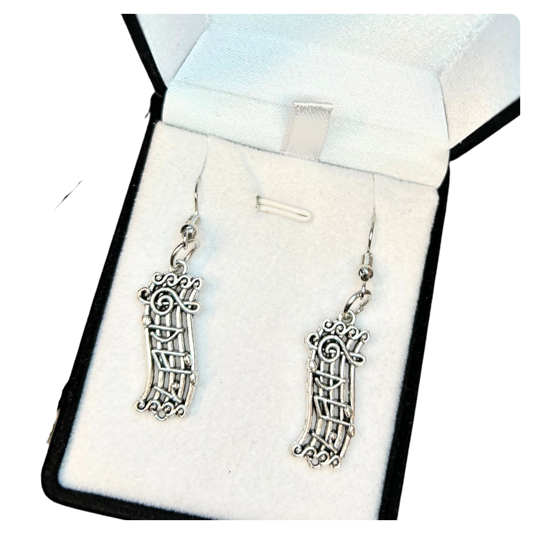 Music Stave Earrings