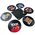 Vinyl Record Coasters [Set of 6]