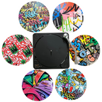 Vinyl Record Coasters [Set of 6]
